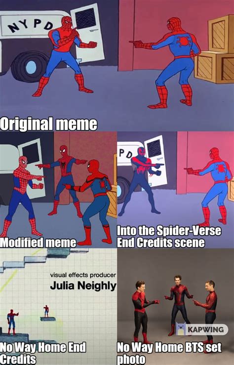 spiderman pointing meme|spider man doppelganger meme.